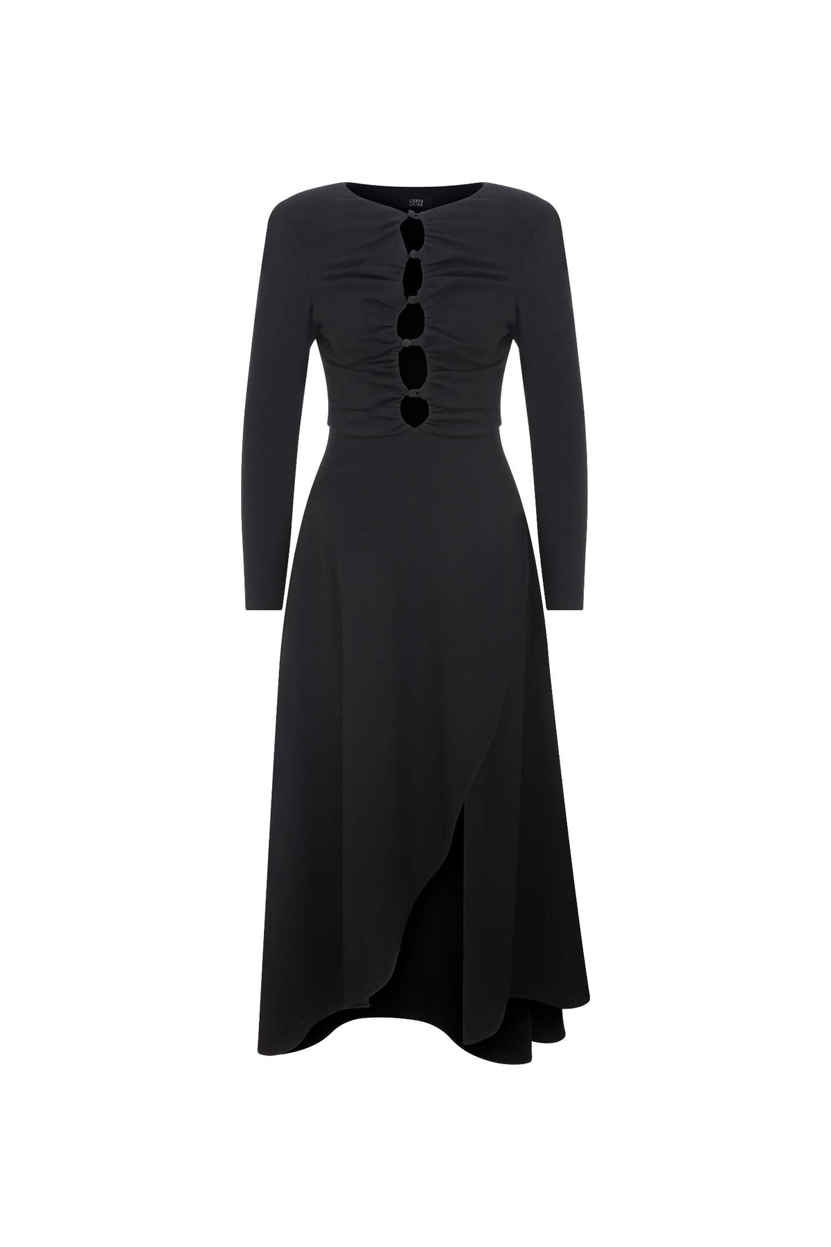 Button Details Dress