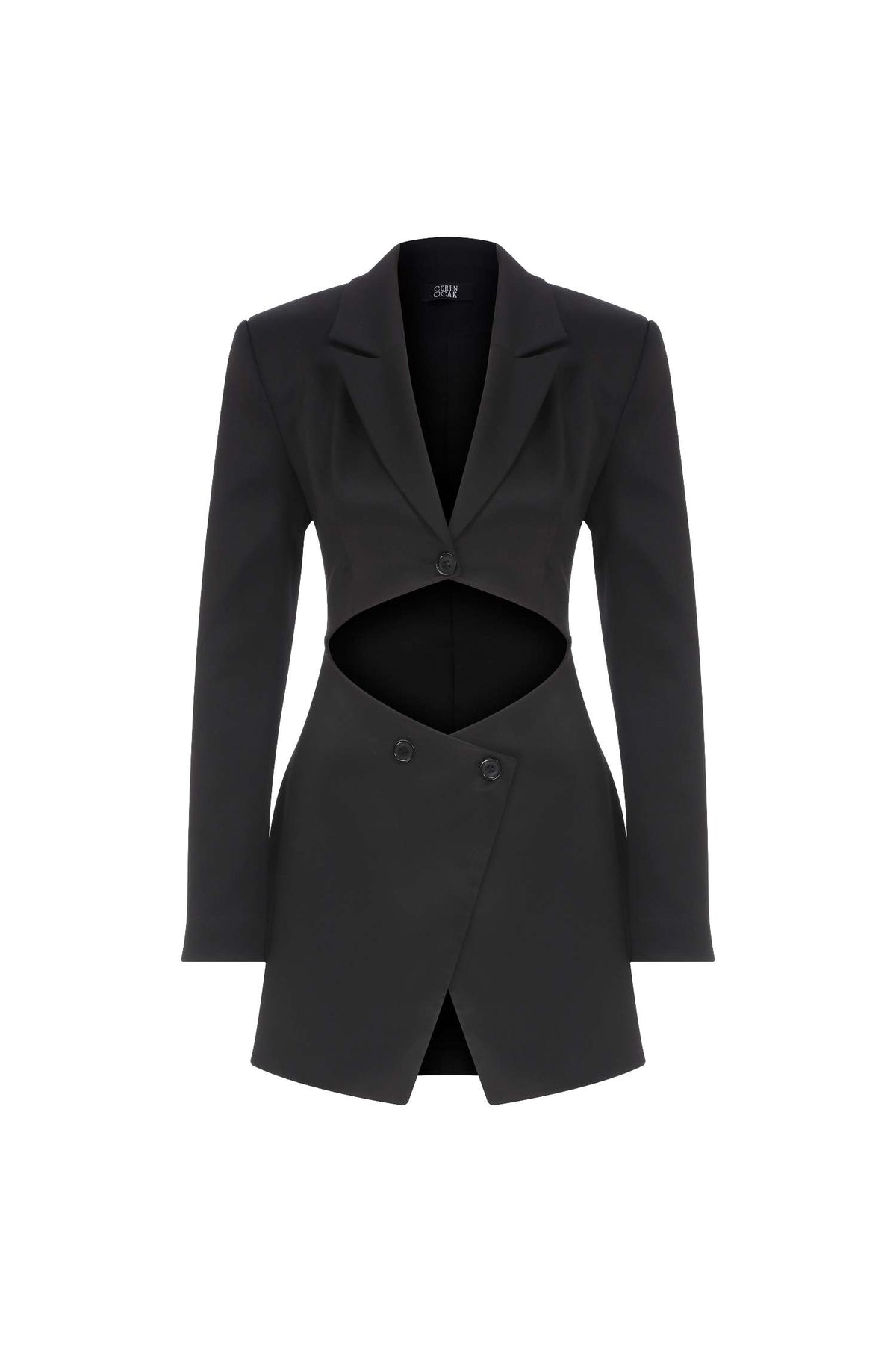 Cut-Out Blazer