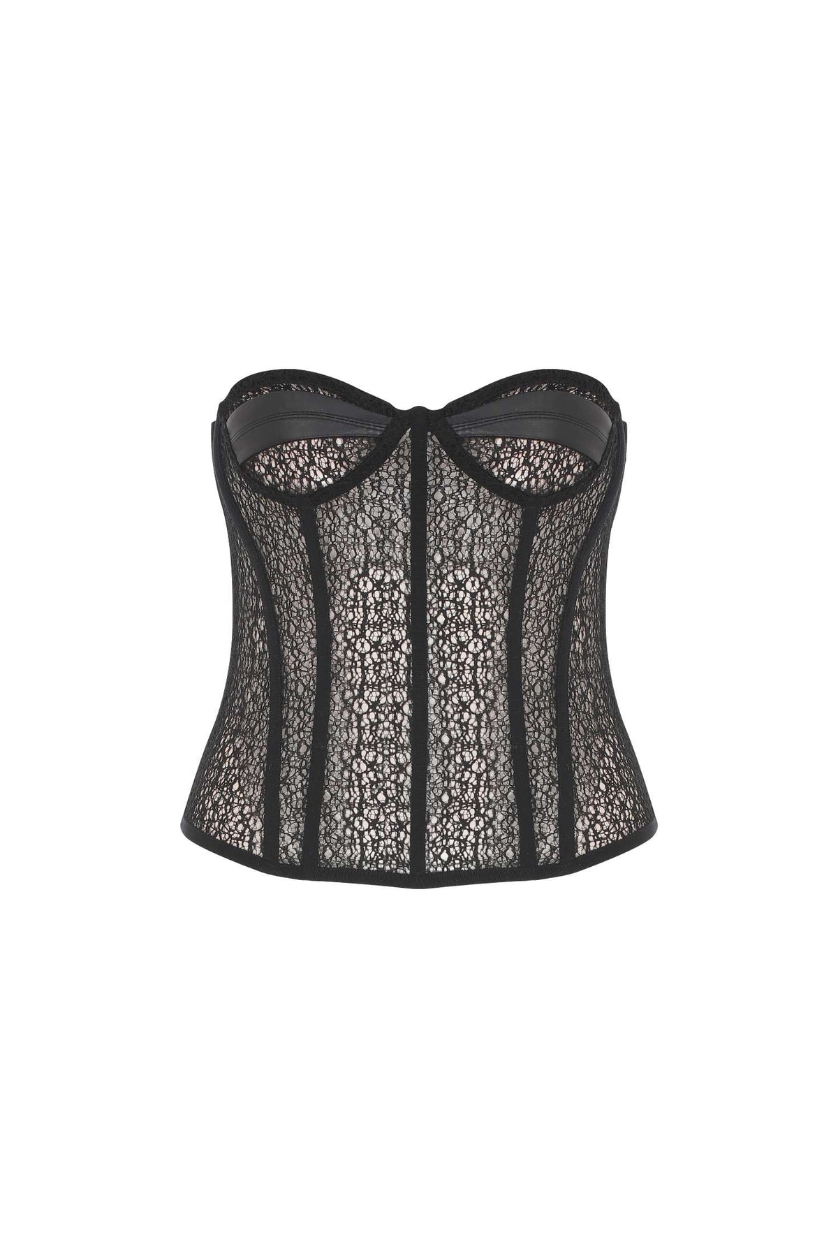 Lace Bustier Top