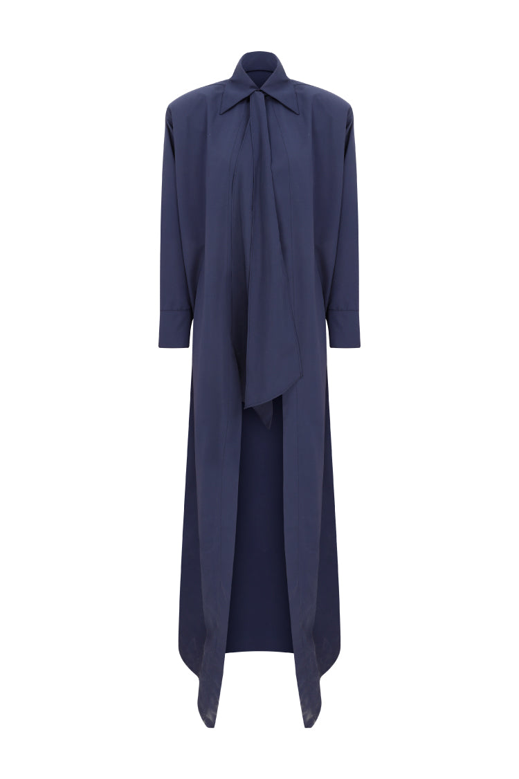 BOW SHIRT DRESS