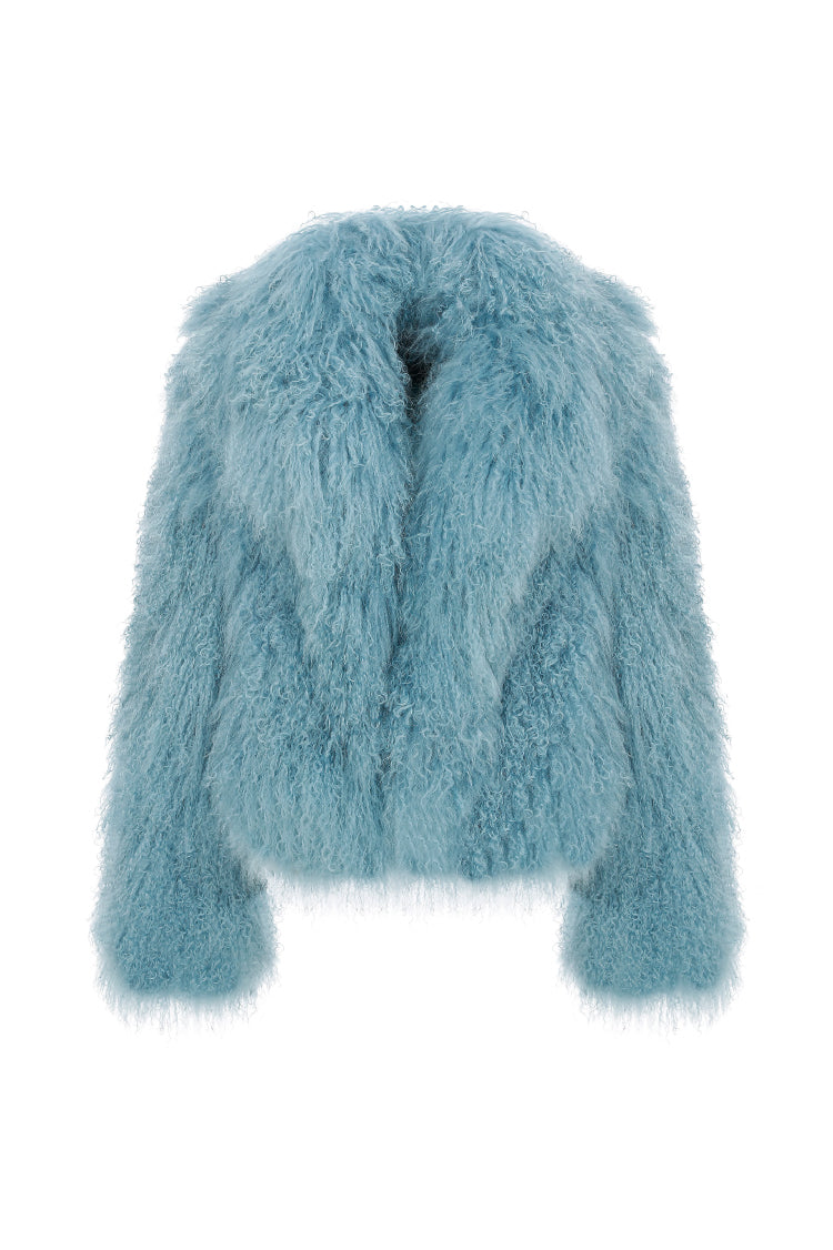 COAT IN SHEARLING