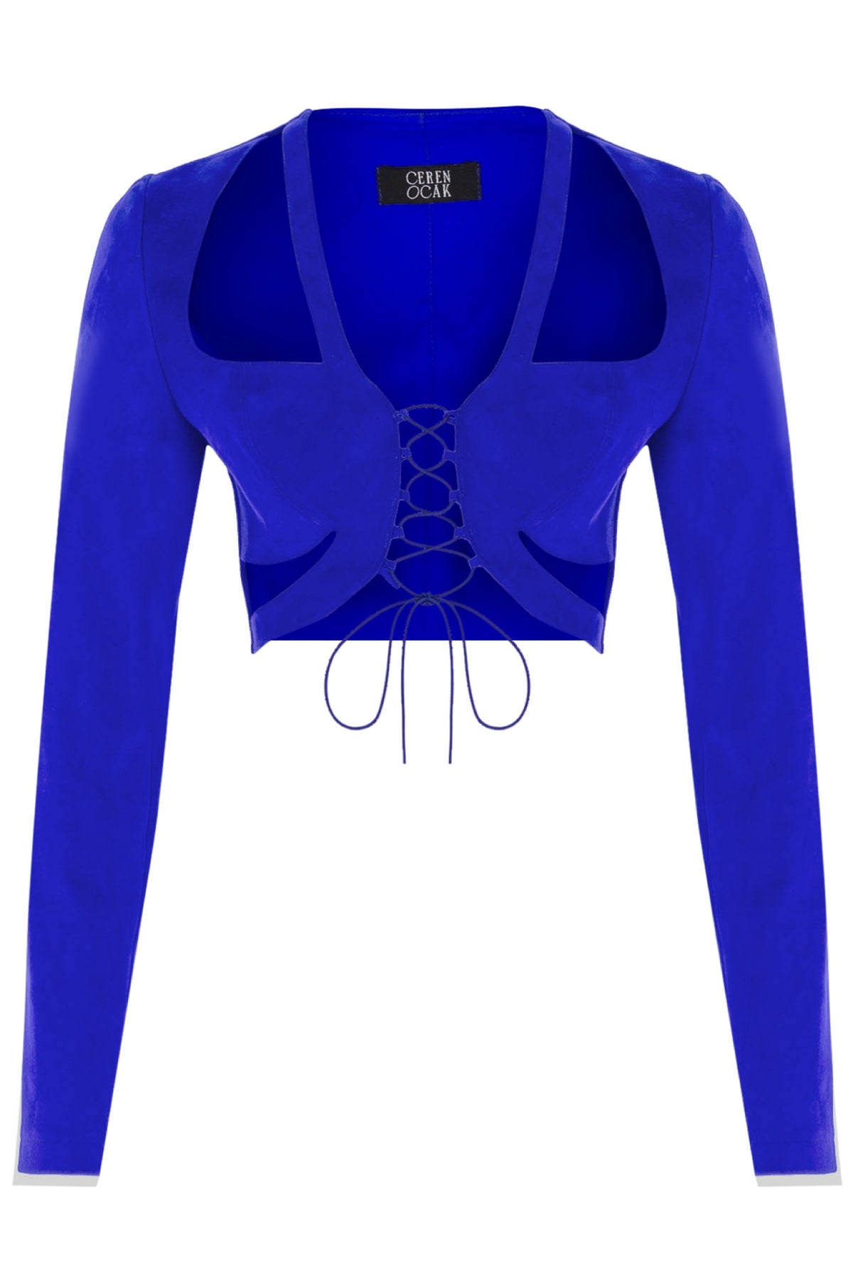 Cut Out Suede Top