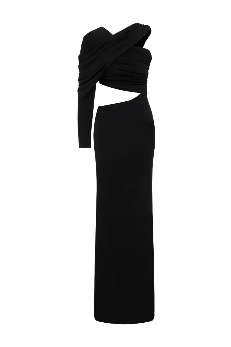 DRAPPED DRESS