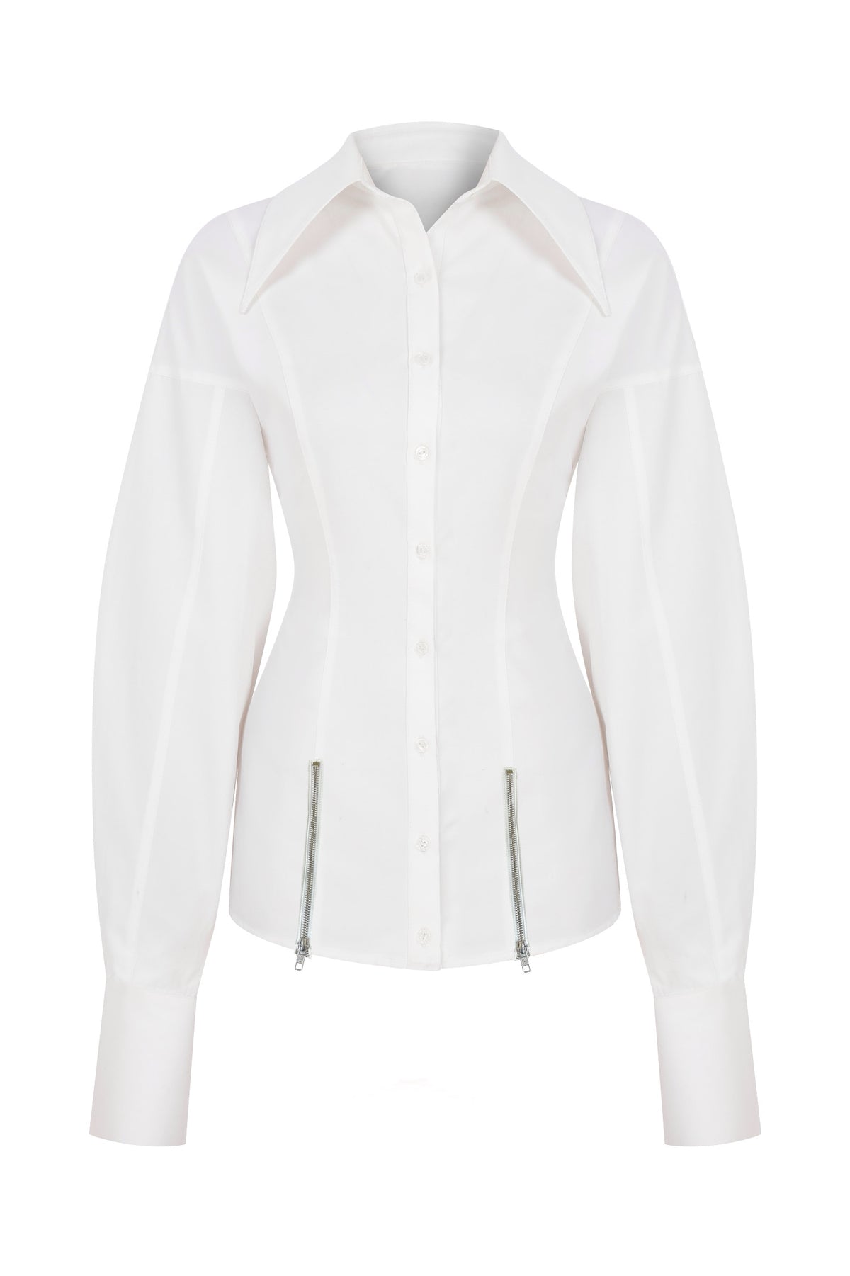 ZIPPER DETAIL SHIRT
