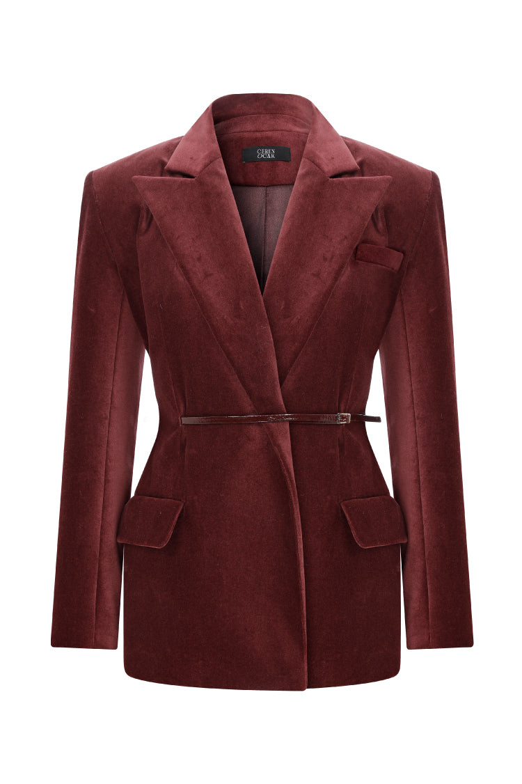 JACKET IN VELVET