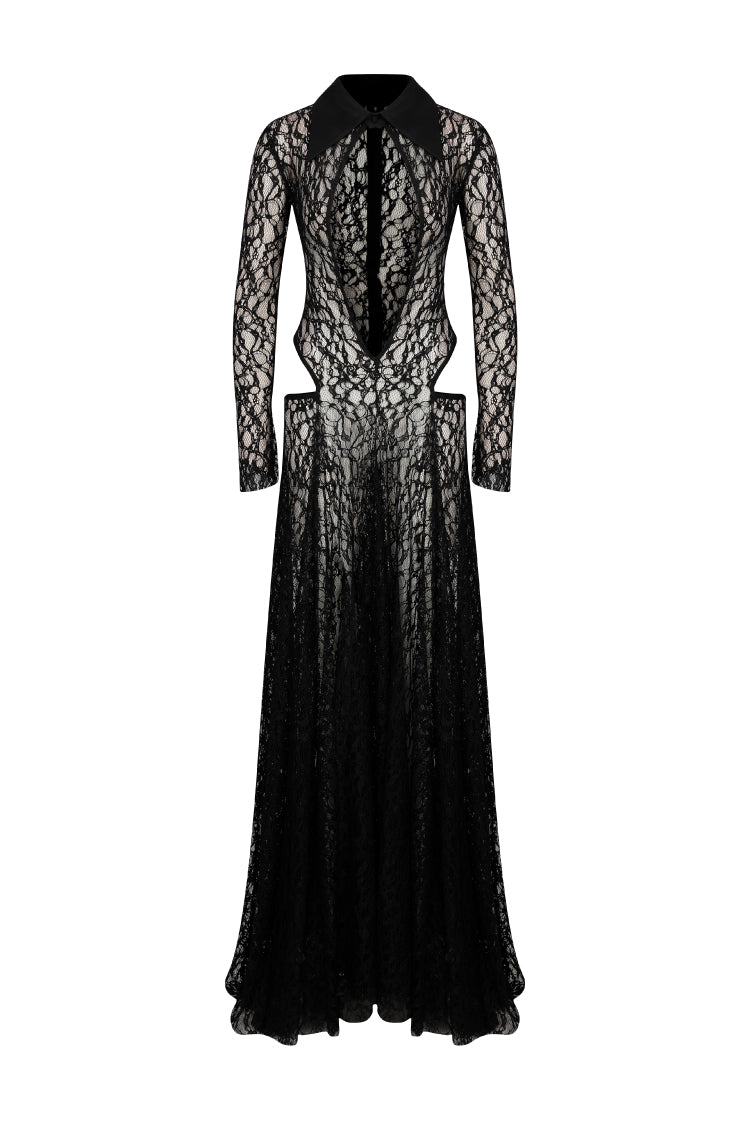 LACE CUT - OUT DRESS