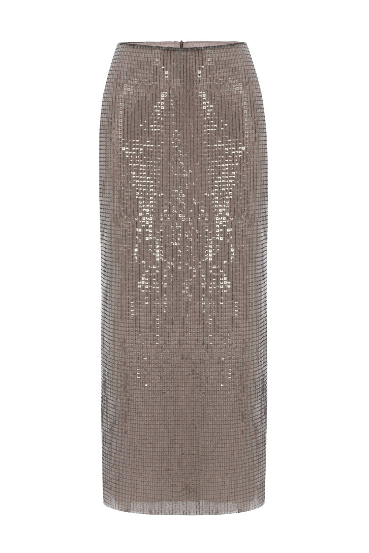 PENCIL SKIRT IN SEQUIN
