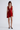 DEEP V LACE TRIM MINI DRESS