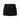 DUAL BELT MINI SKIRT - Black, front
